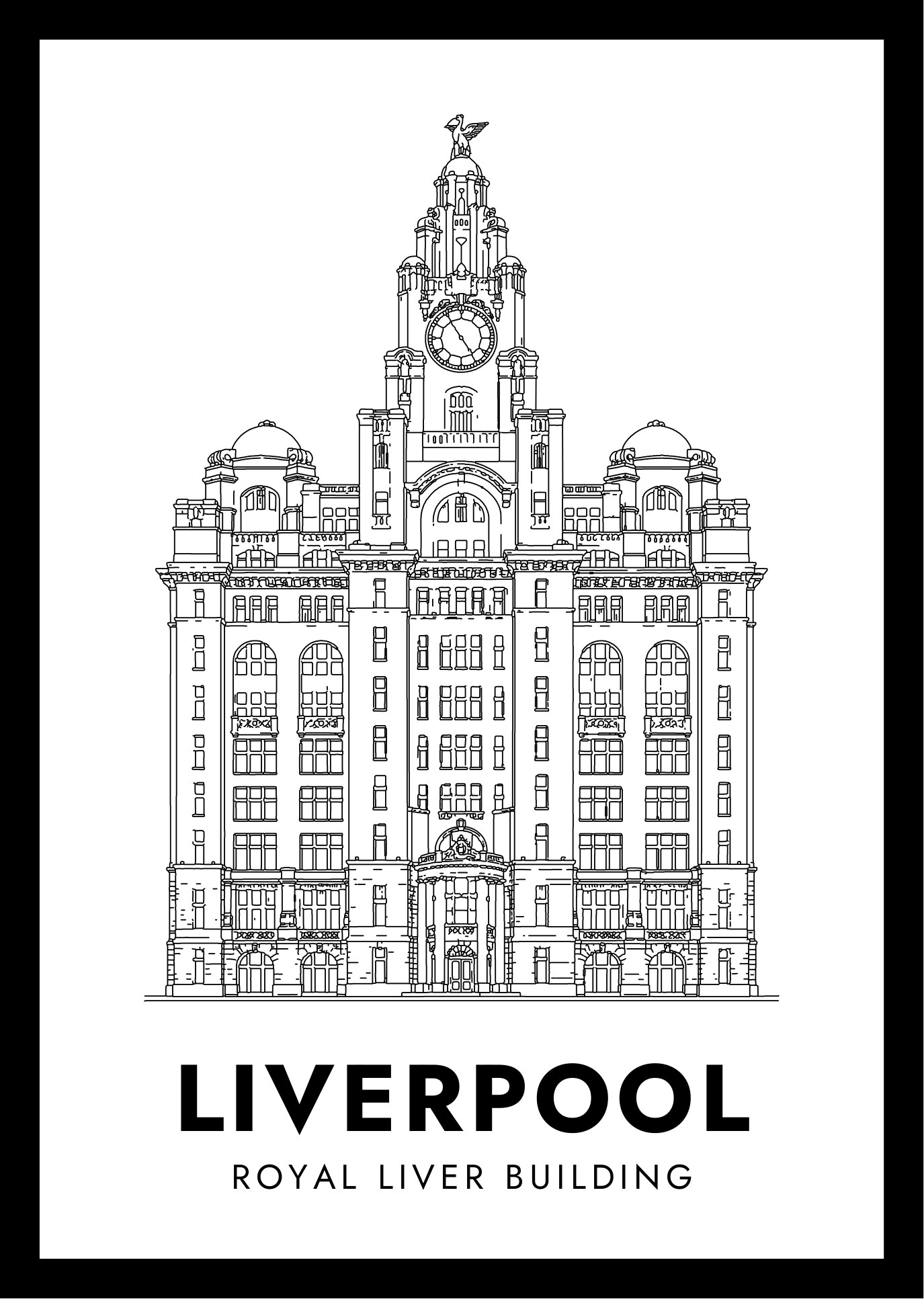 Liverpool — framed artwork preview