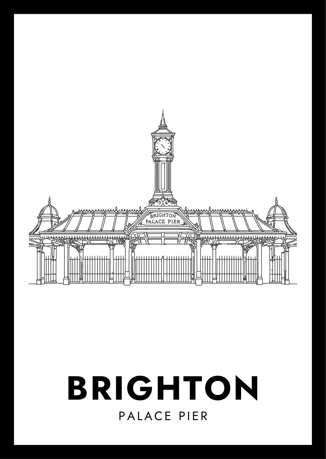 Brighton Palace Pier — artwork preview