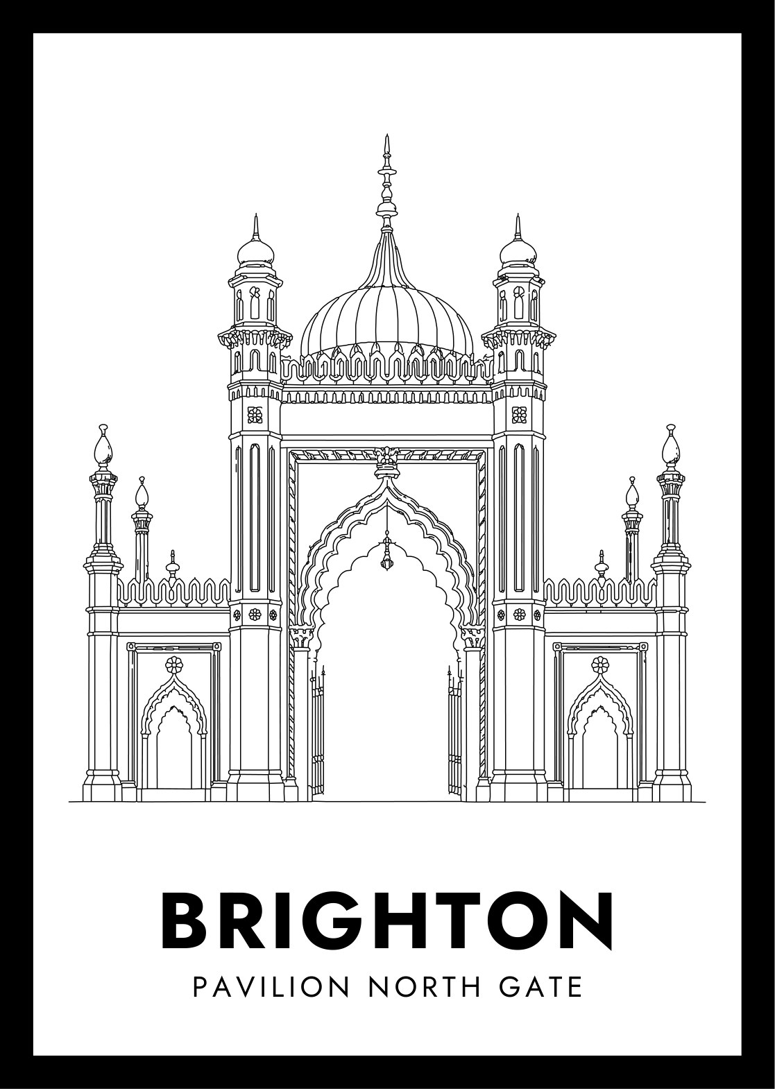 Royal Pavilion · North Gate — hotel collection artwork