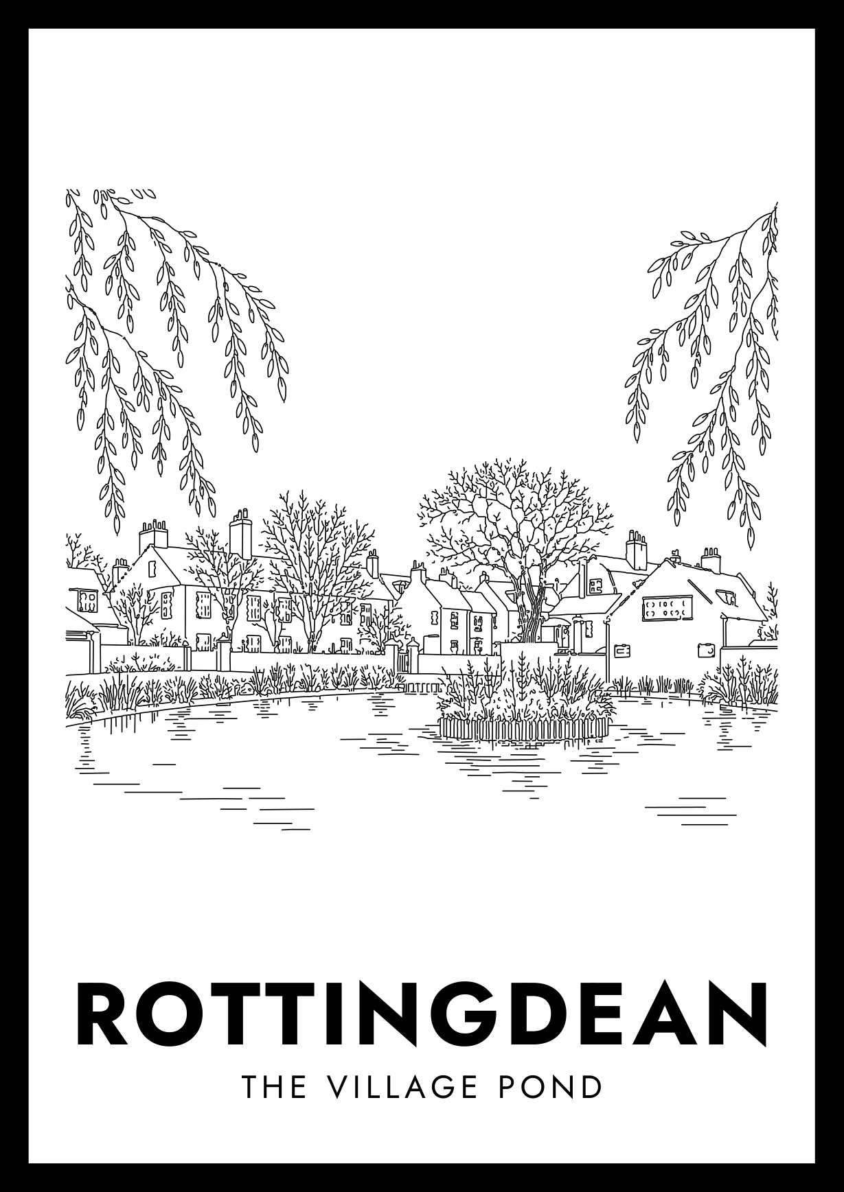 Rottingdean Village Pond — artwork preview