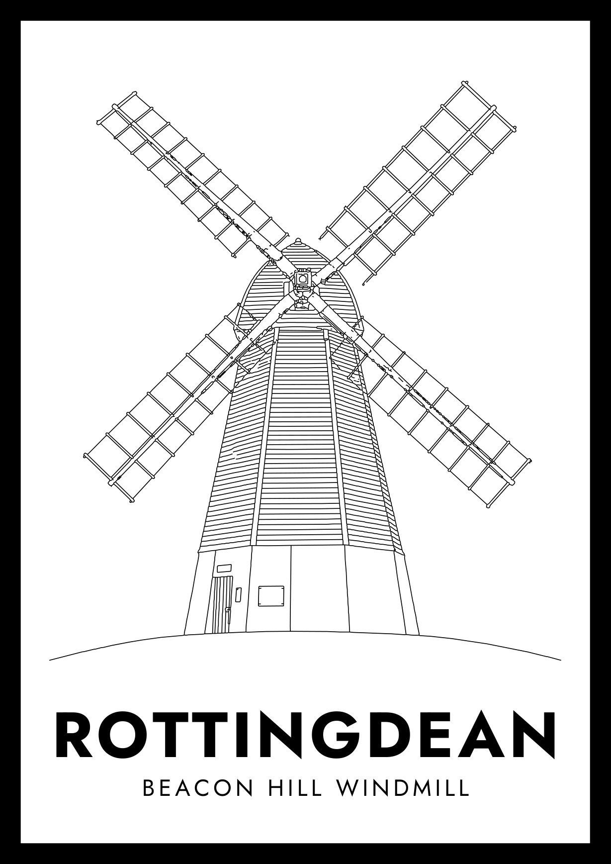 Rottingdean Windmill — artwork preview