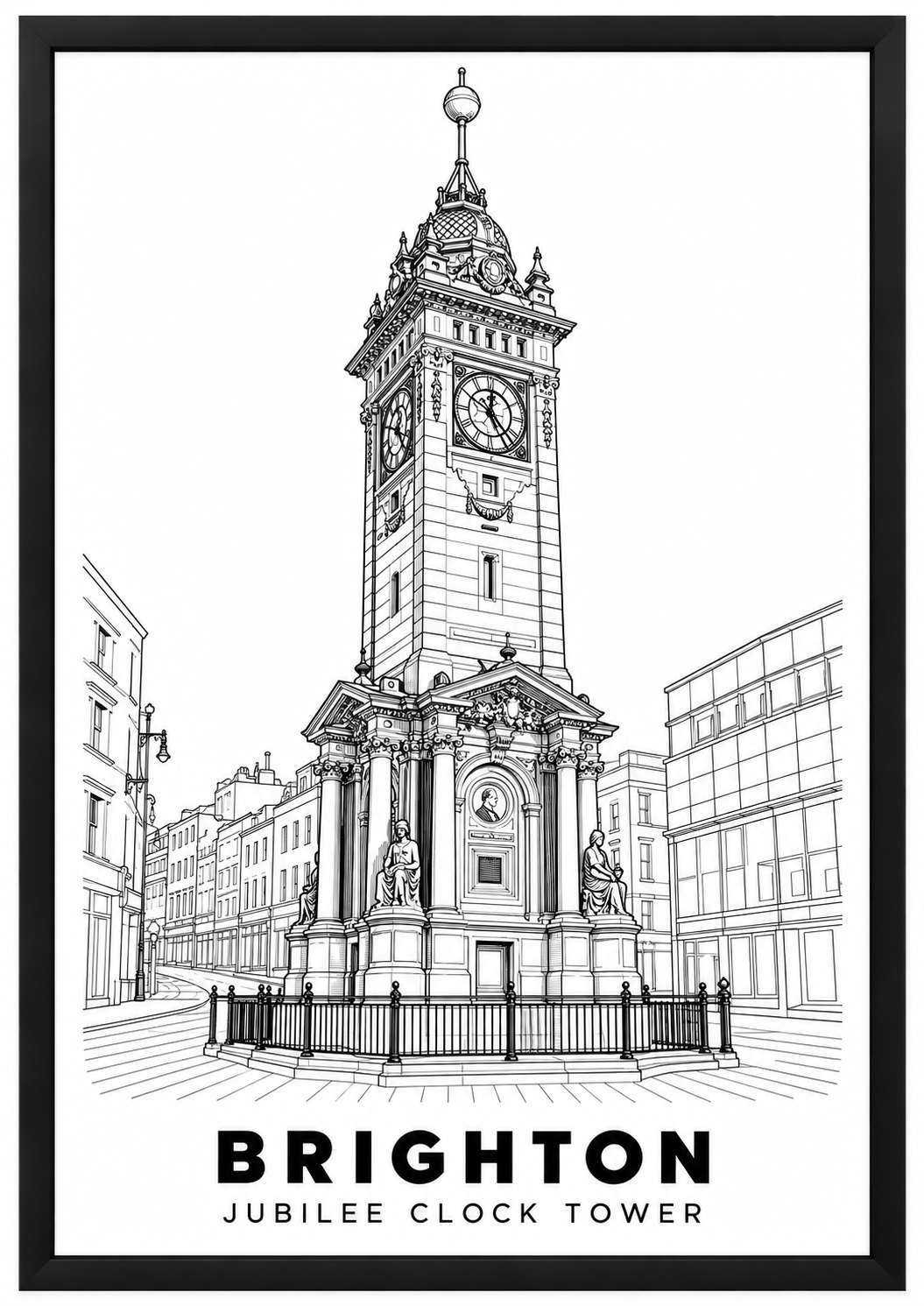 Jubilee Clock Tower — hotel collection artwork